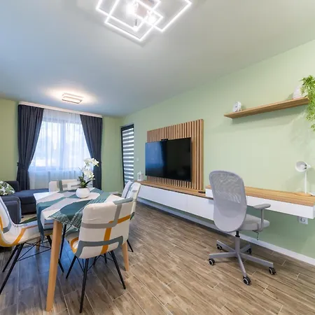 Stylish 1br Flat Garden Balcony Parking * 瓦爾納